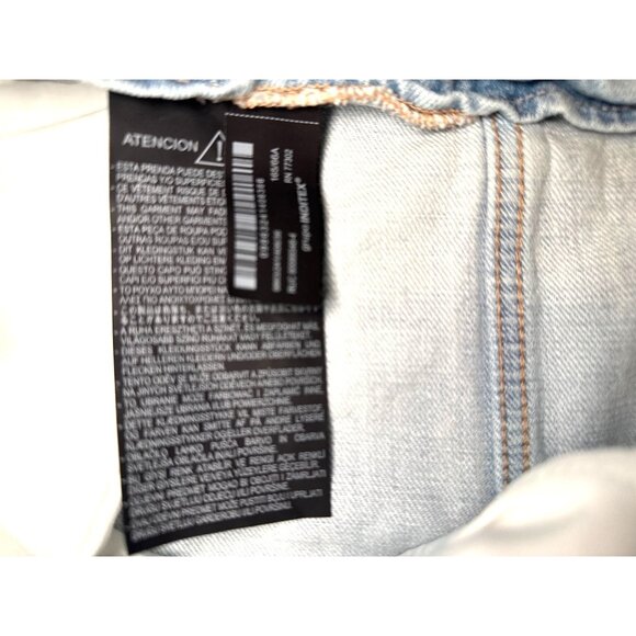 Zara ZW Collection High Waisted Balloon Leg Light Wash Pockets Jeans Size 4 - Picture 10 of 16